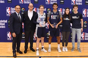 Basketball Without Borders Award Ceremony