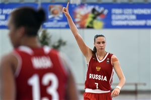 7 Daria Kolosovskaia (RUS), BEL vs. RUS
