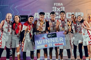 Egypt win double at FIBA 3x3 U17 Africa Cup 2022