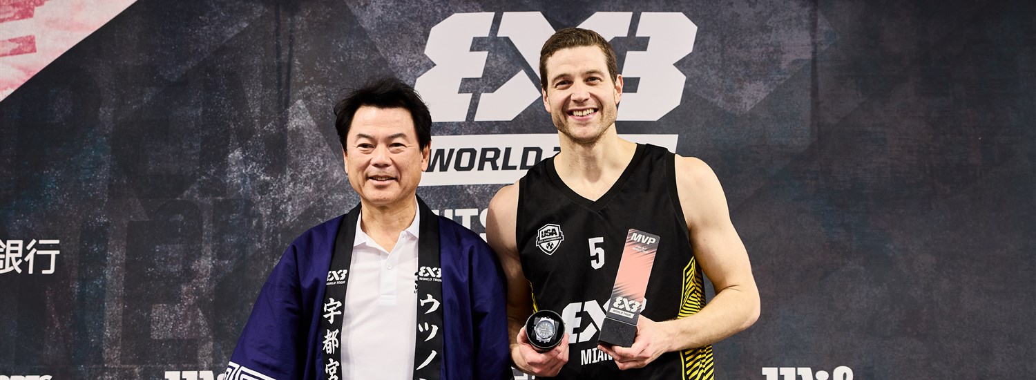 Jimmer Fredette named FIBA 3x3 World Tour Utsunomiya Opener MVP