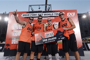 Team Kranj (2015 FIBA 3x3 World Tour Prague Masters winners)
