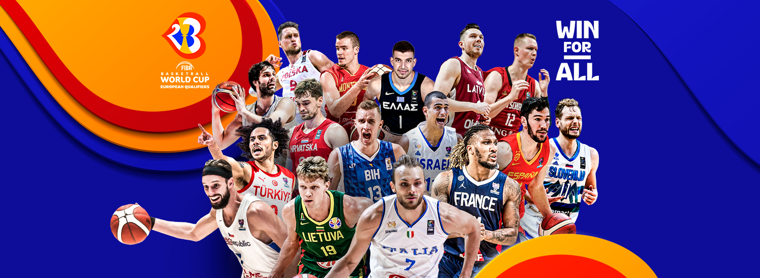 Everything you need to know about the FIBA Basketball World Cup 2023 European Qualifiers