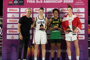 MVP Plouffe stars on FIBA 3x3 AmeriCup 2022 Women\'s Team of The Tournament
