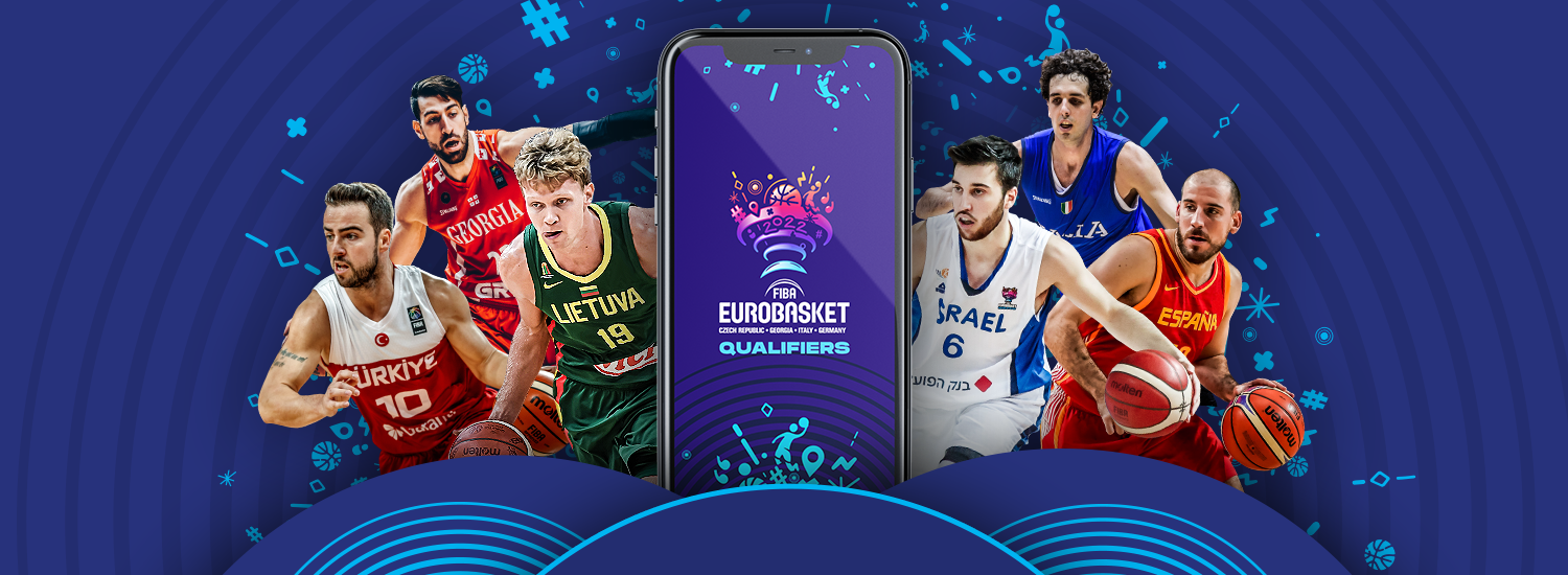 FIBA revamp EuroBasket app for 2022 Qualifiers