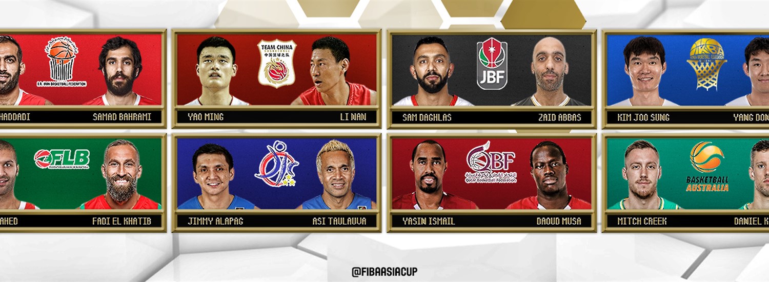 Which of these FIBA Asia Cup dynamic duos were the best?