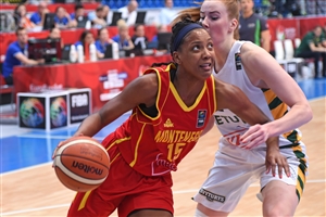 Lithuania vs Montenegro; 15 Angelica Danielle ROBINSON (Montenegro)