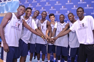 African players at BWB Camp New York