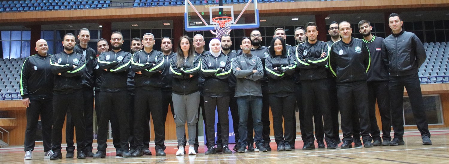 FIBA Regional Office Asia organizes a referee camp in Aleppo