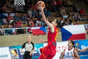 Angela SALVADORES (Spain), Most Valuable Player (MVP) of the 2014 FIBA Women's World Championship. 