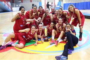 Closing Ceremony FIBA Women\'s European Championship For Small Countries