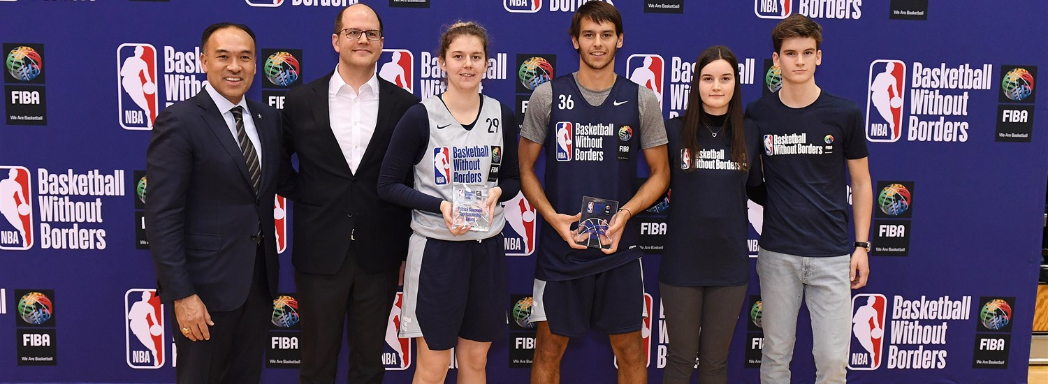 Basketball Without Borders Award Ceremony