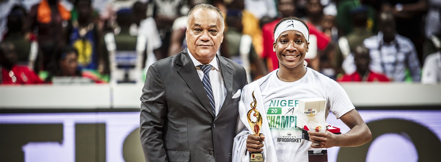 Kalu named MVP of the 2019 FIBA Women's AfroBasket 