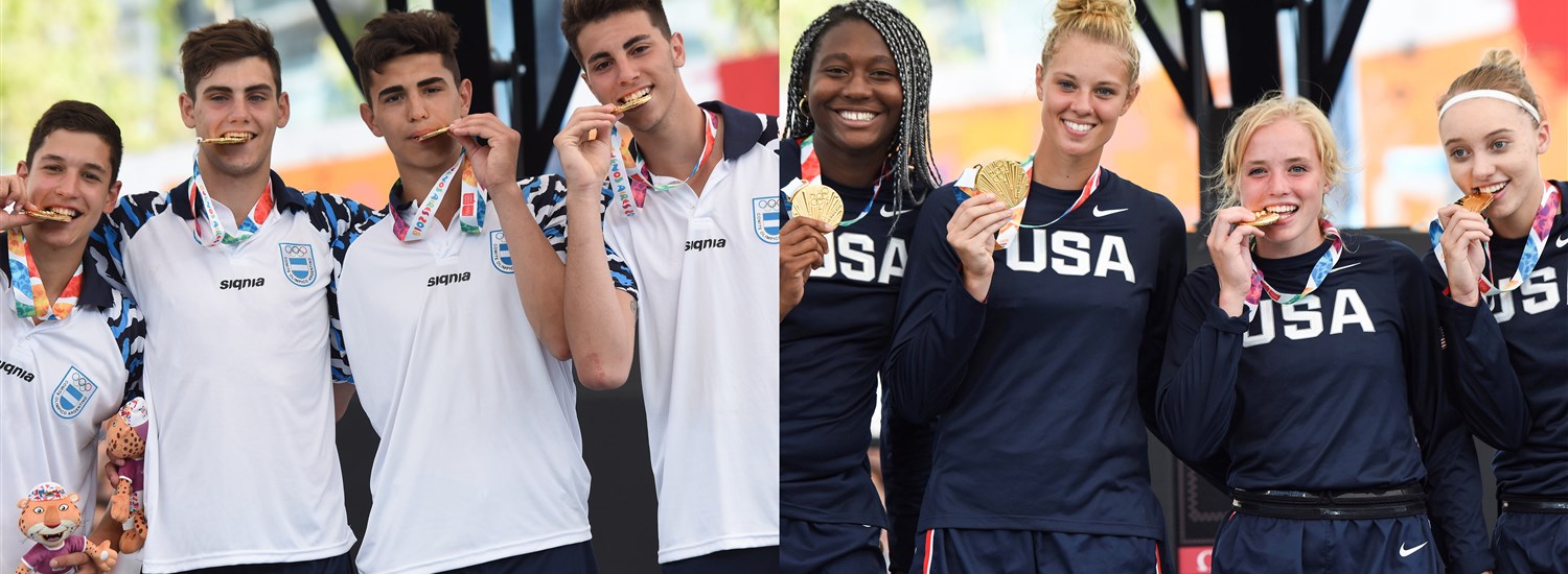 Argentina and USA win gold at Youth Olympic Games 2018