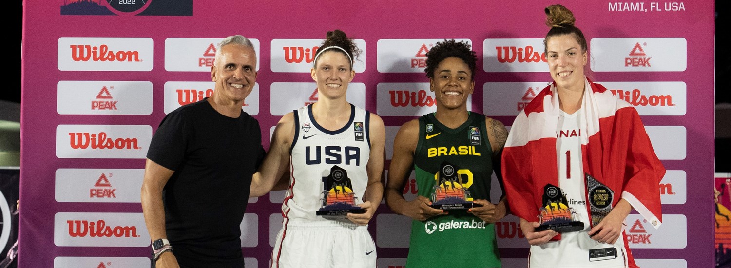 MVP Plouffe stars on FIBA 3x3 AmeriCup 2022 Women's Team of The Tournament
