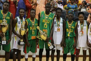 Mali 3x3 U18 men and women teams