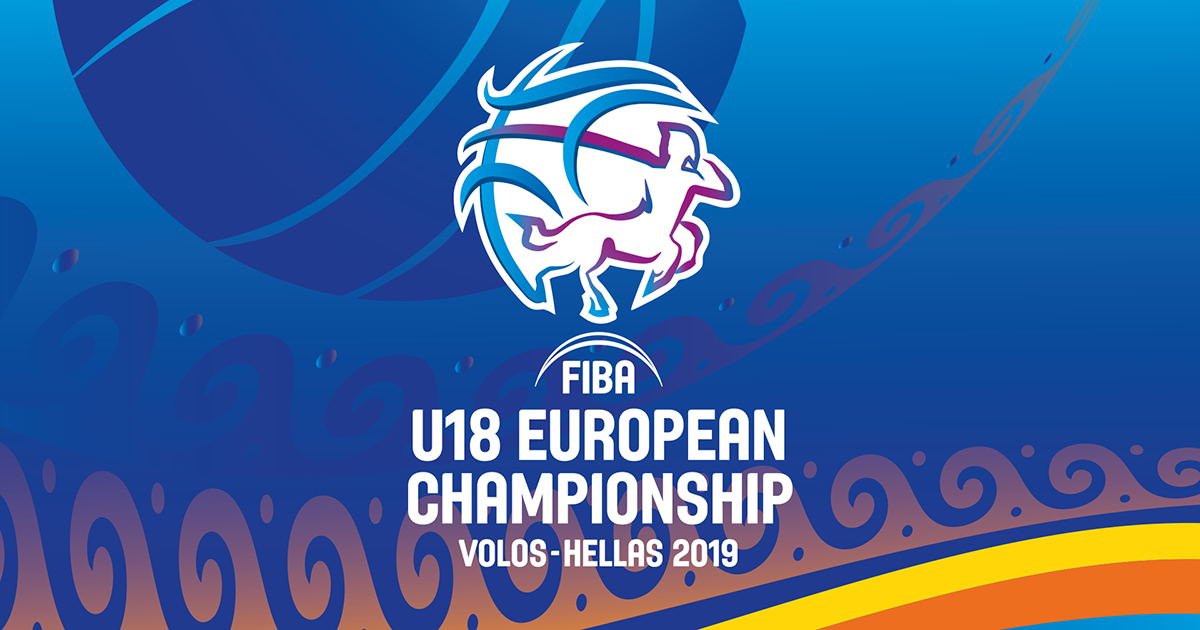 European Championship. FIBA u18 women's European Championship 2023 logo PNG vector. Eu 18