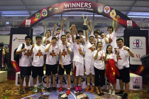 China Team Celebration