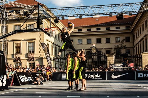 dunk contest Prague 2018