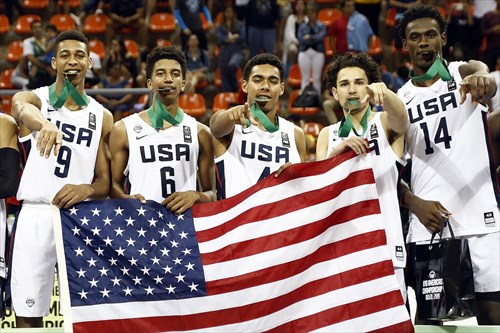 USA Celebrates Gold Medal