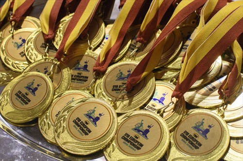 The gold medals
