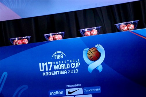 Draw ceremony - FIBA U17 Basketball World Cup 2018 
