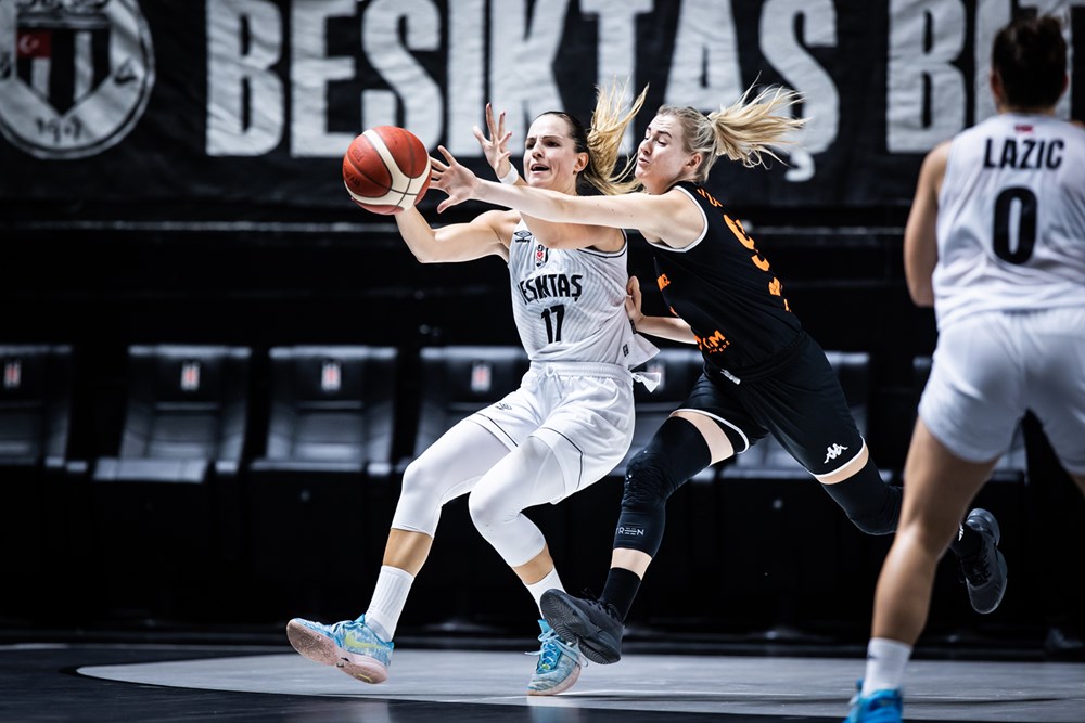 Besiktas JK (F) x Uludag Basket NBSD (F) basquete 8/12/2023