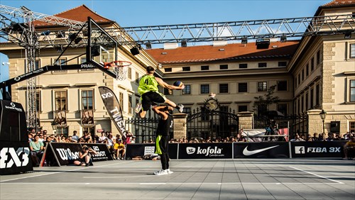 dunk contest Prague 2018