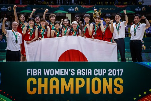 2017 FIBA Women's Asia Cup Champions , Team Japan