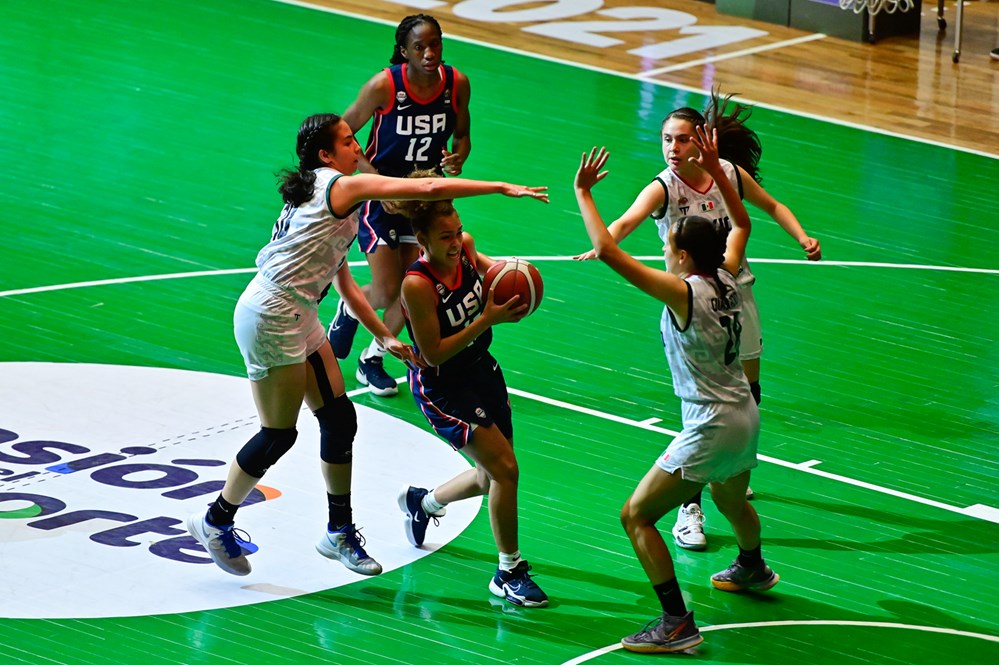 Mexico v USA boxscore - FIBA U16 Women's Americas Championship 2021 - 24  August 