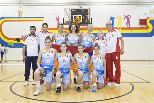 Second-placed Armenia