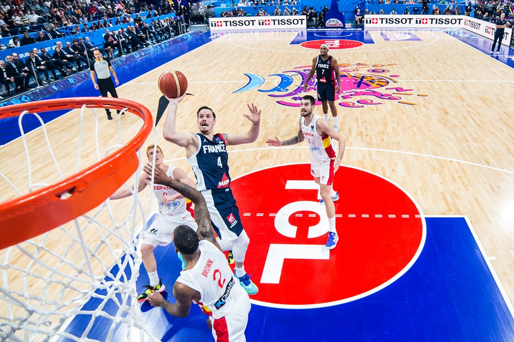 Jogo De Basquete Da Eurobasket 2022 França Vs Hungria Imagem Editorial -  Imagem de americano, europeu: 255234750