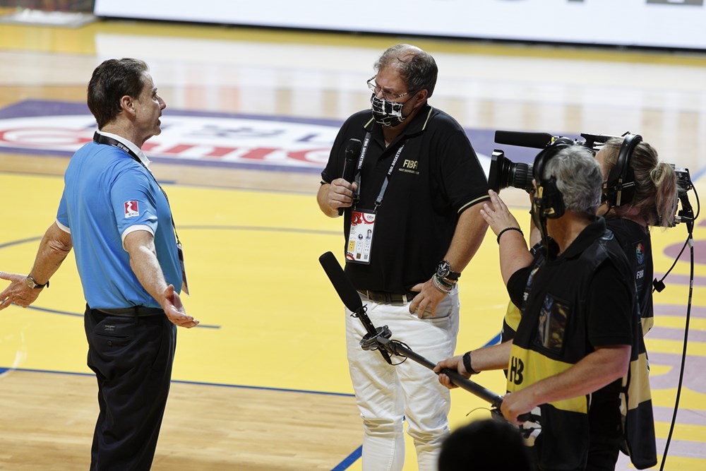 Behind the scenes - FIBA Olympic Qualifying Tournament Victoria