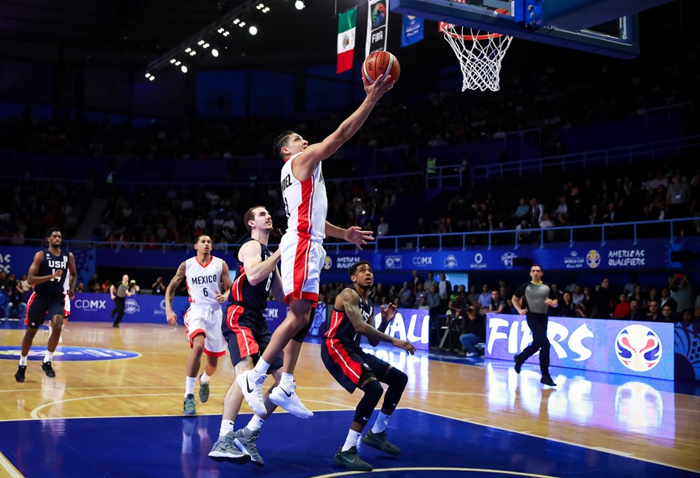 Mexico v USA boxscore - FIBA Basketball World Cup 2019 Americas Qualifiers  2019 - 28 June 