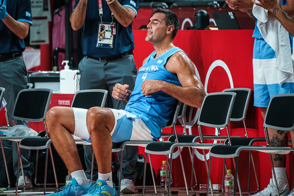 FIBA on X: Luis Scola is a living LEGEND 🔹 19.6 PPG (leading scorer for  🇦🇷) 🔹 50% FG 🔹 5× Olympian 🔹 41 years old #Tokyo2020