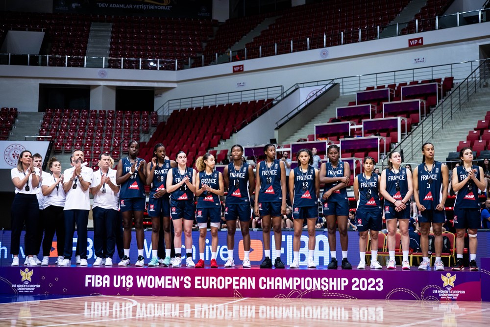 L'équipe de France U18 féminine 2023