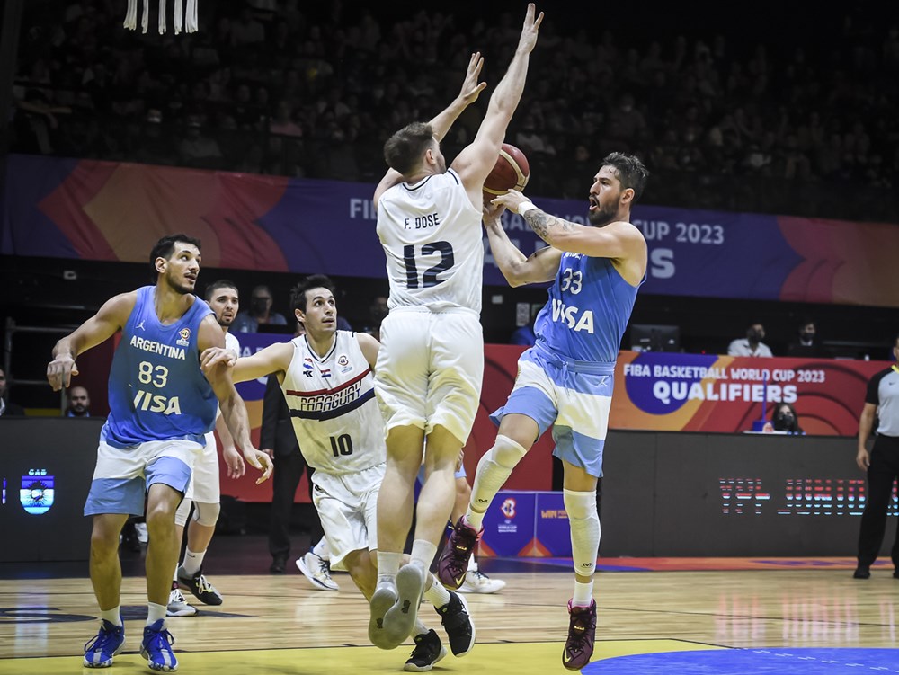 Ventanas FIBA: Argentina vapuleó a Paraguay y mantiene su invicto