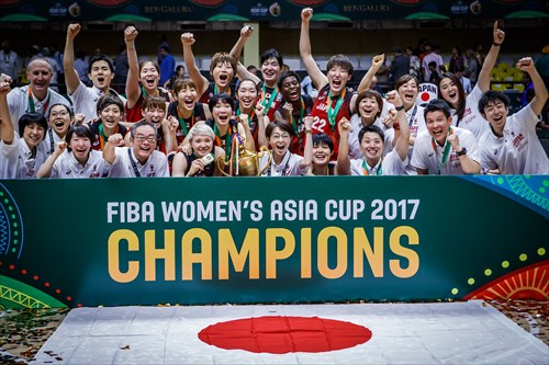 2017 FIBA Women's Asia Cup Champions , Team Japan