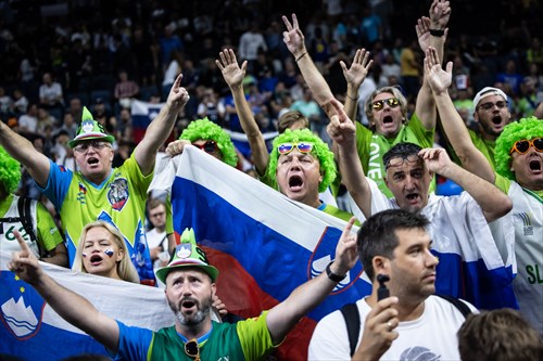 Fans of Slovenia