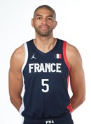 Nicolas Batum 5 France National Team White Basketball Jersey — BORIZ