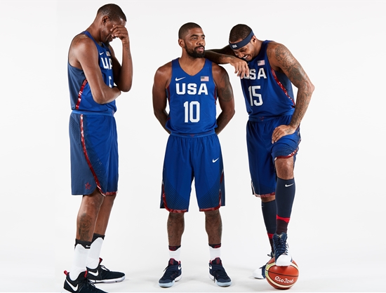 Here's Your First Official Look At Team USA's Basketball Uniforms For ...