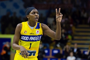 Crystal Langhorne and Good Angels Kosice will play ESBVA-Lm in the EuroCup WOmen Quarter-Finals