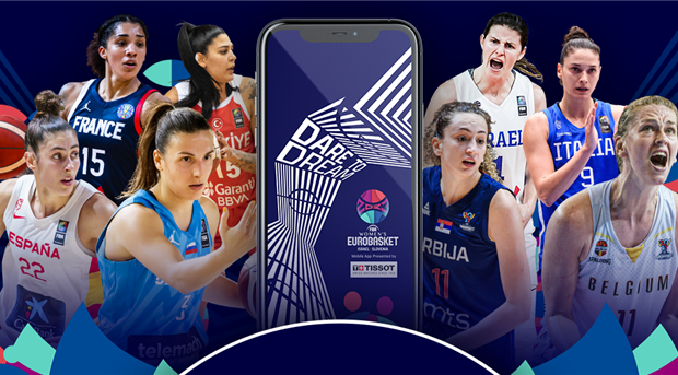 FIBA Women's EuroBasket 2023 app launched