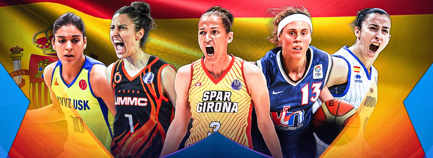 Which Spanish players have the best EuroLeague Women stats of the modern era?