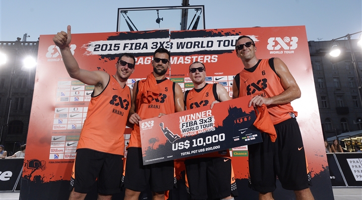Team Kranj (2015 FIBA 3x3 World Tour Prague Masters winners)