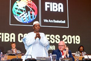 XXI FIBA Congress Hamane Niang 