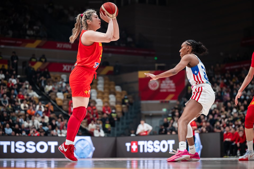 China bounce back with emphatic win over Puerto Rico