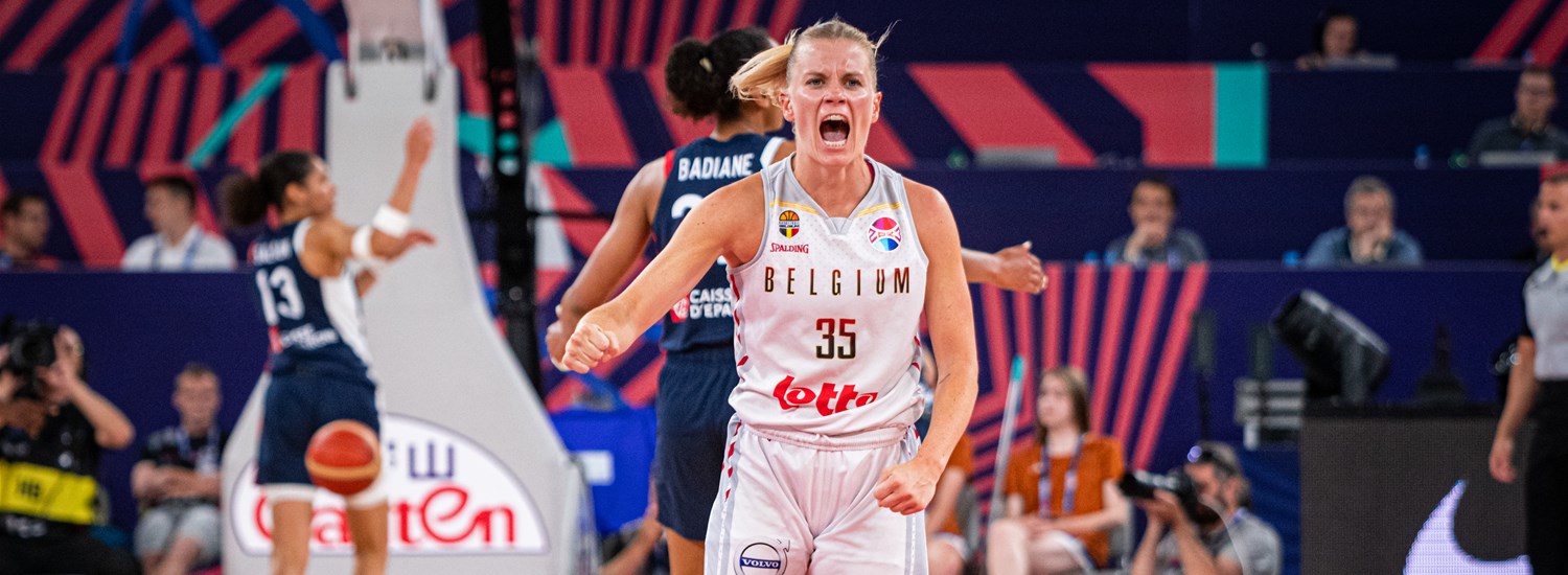 Belgium make historic first Final after taking down France - FIBA Womens EuroBasket 2023