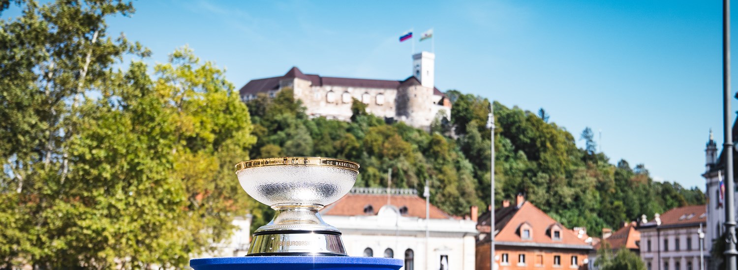 FIBA EuroBasket 2022 Trophy Tour - Ljubljana, Slovenia - August 18