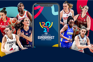 FIBA Women's EuroBasket 2021 app launched
