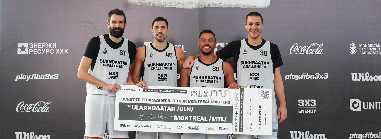 Liman bounce back in style to capture FIBA 3x3 Energy Sukhbaatar Challenger 2022